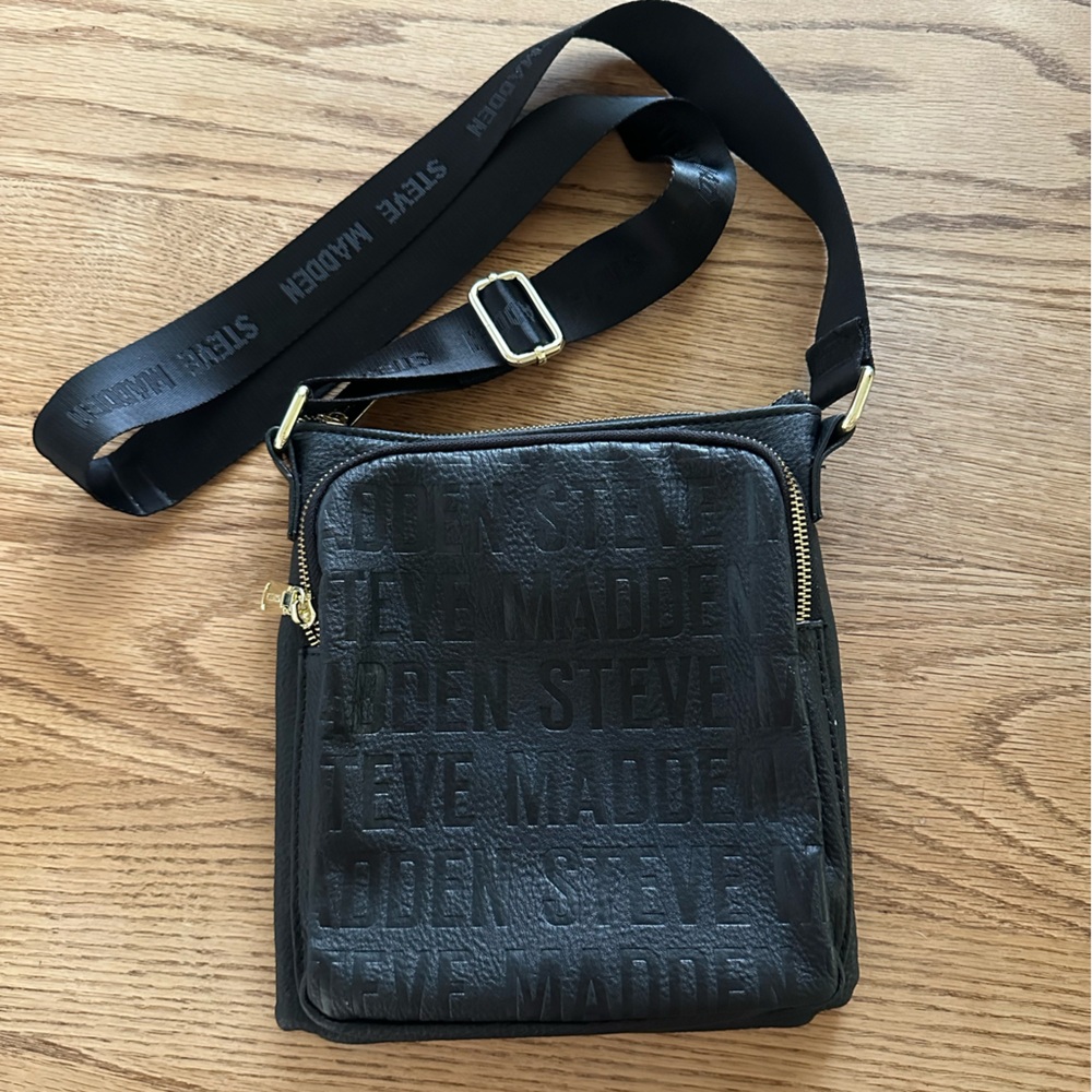 Steve Madden Black Crossbody Bag